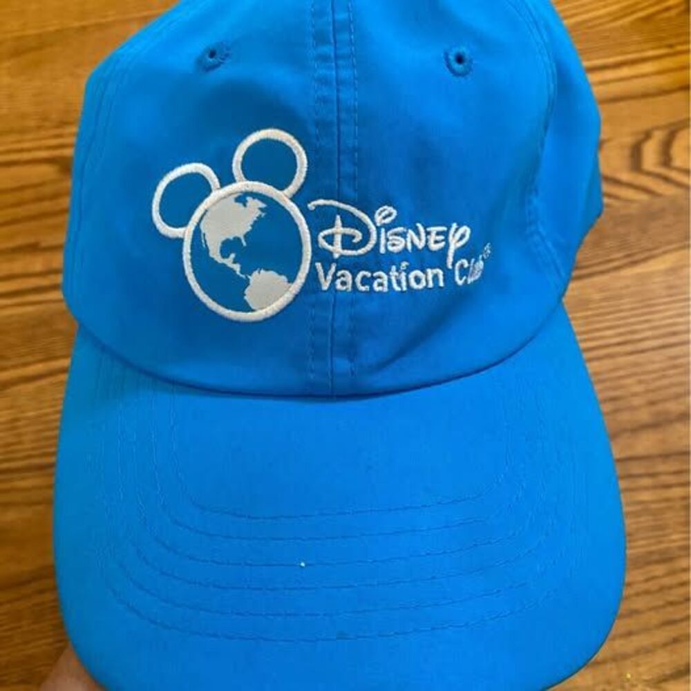 Disney Vacation Member blue baseball hat cap Y2K 90s - one size adjustable - GUC